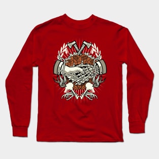 Hand Shake Long Sleeve T-Shirt